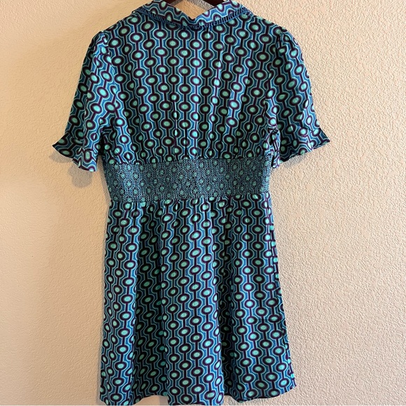 Urban Outfitters Retro Style Geometric Dress Size Large - Picture 7 of 11